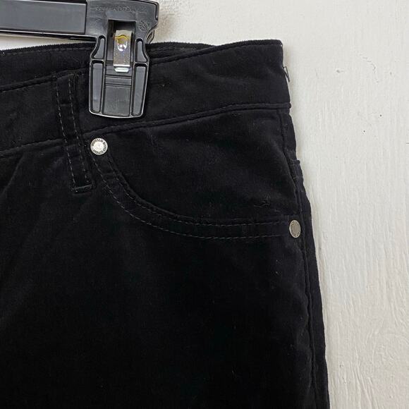 Buffalo David Bitton Women's Marvel Velvet Mid Rise Stretch Skinny Pant Size 12 - Picture 3 of 12